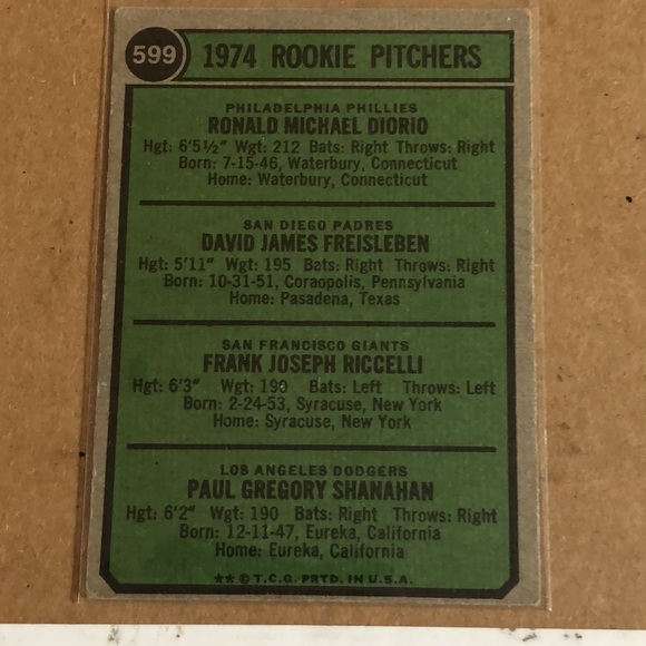 1974 Topps Baseball Lot Washington variations (2) - Picture 3 of 5